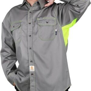 A bundle of khaki and gray